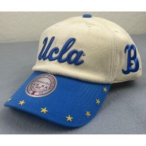 UCLA Bruins Hat Cap Strap Back NCAA Basketball Mitchell & Ness Mens College NWT